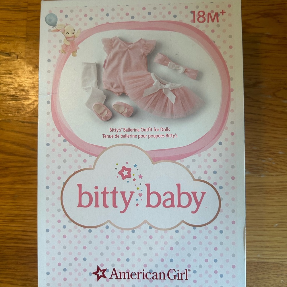 American Girl Bitty Baby Ballerina outfit. NIB